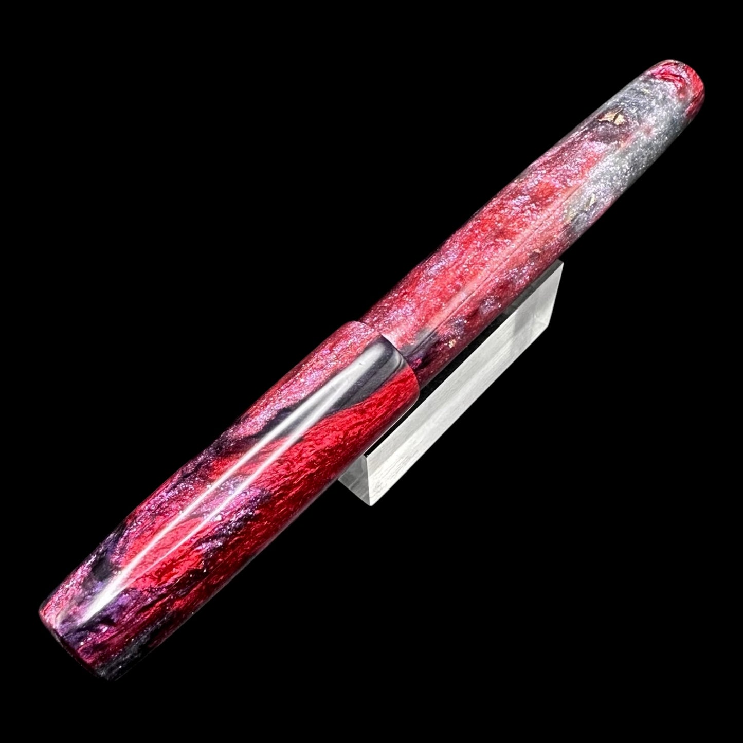 Rosy Red Nebula Fountain Pen