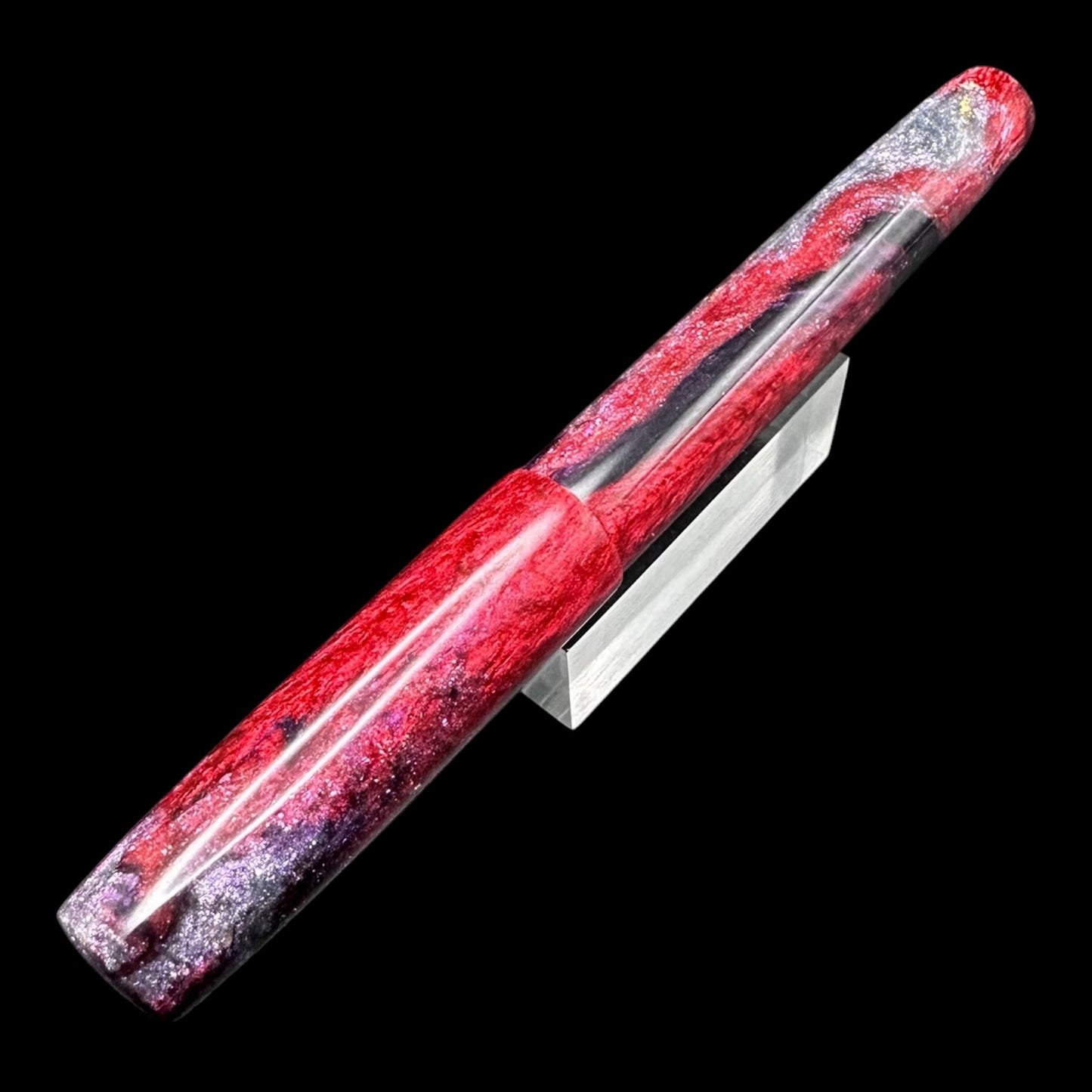 Rosy Red Nebula Fountain Pen
