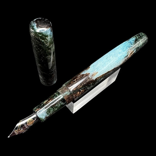 RelicPens Boulder Opal Fountain Pen