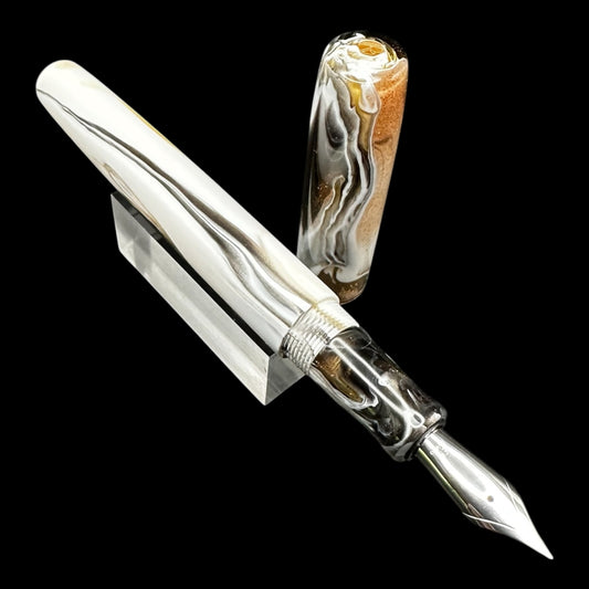 RelicPens Coffee and Creme #9 Fountain Pen