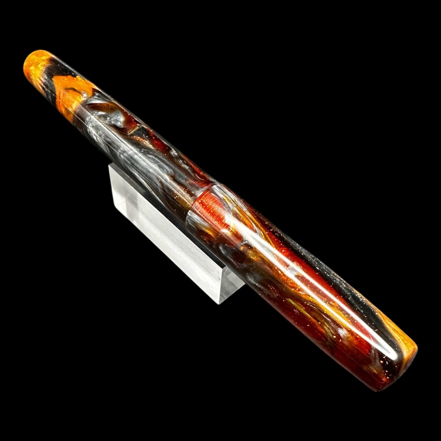 RelicPens Where there is Smoke Resin Fountain Pen