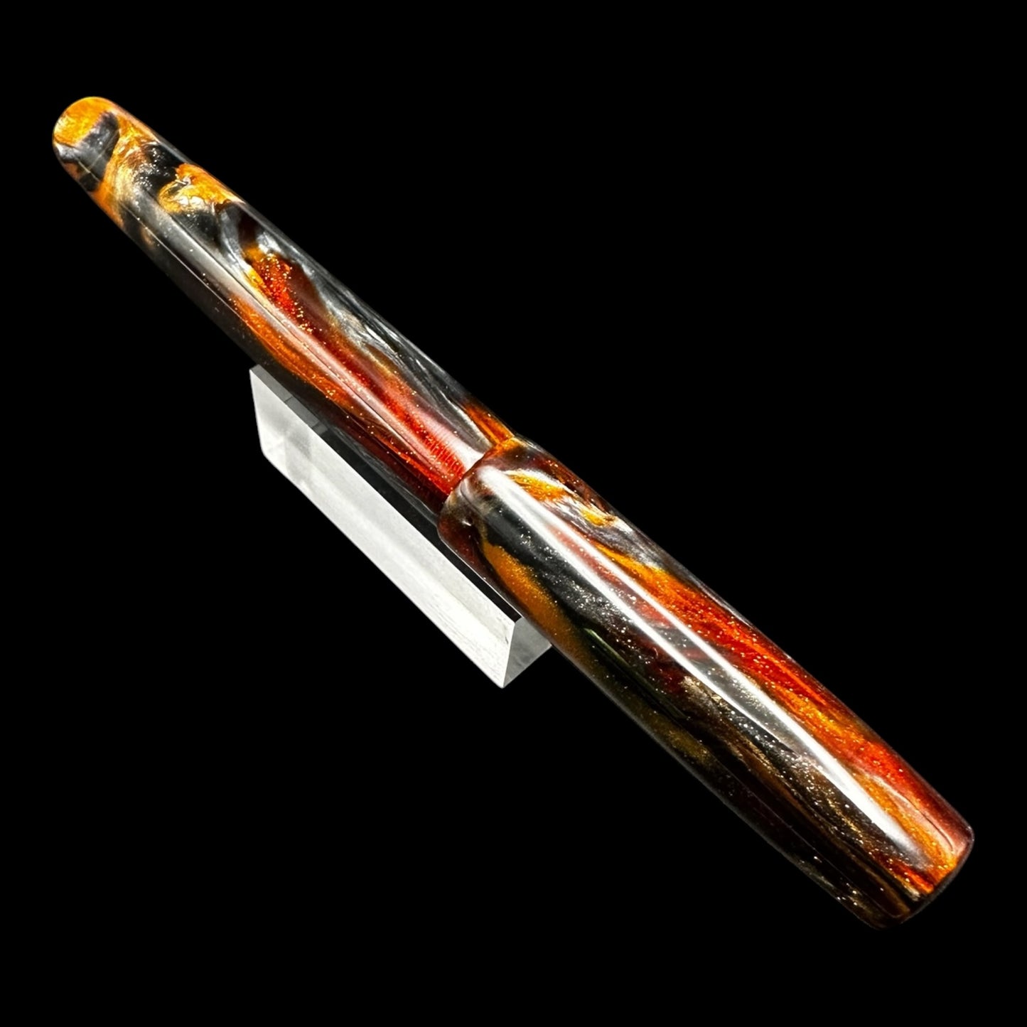 RelicPens Where there is Smoke Resin Fountain Pen