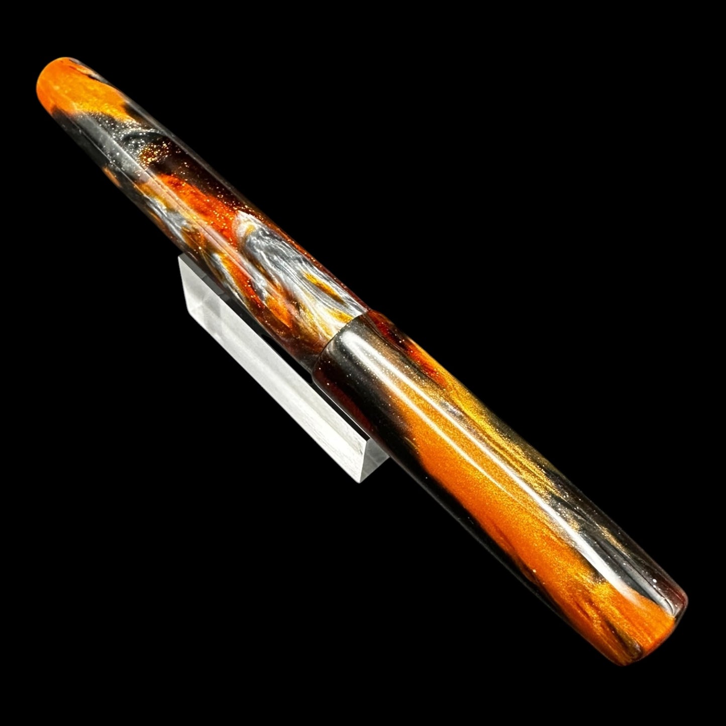 RelicPens Where there is Smoke Resin Fountain Pen