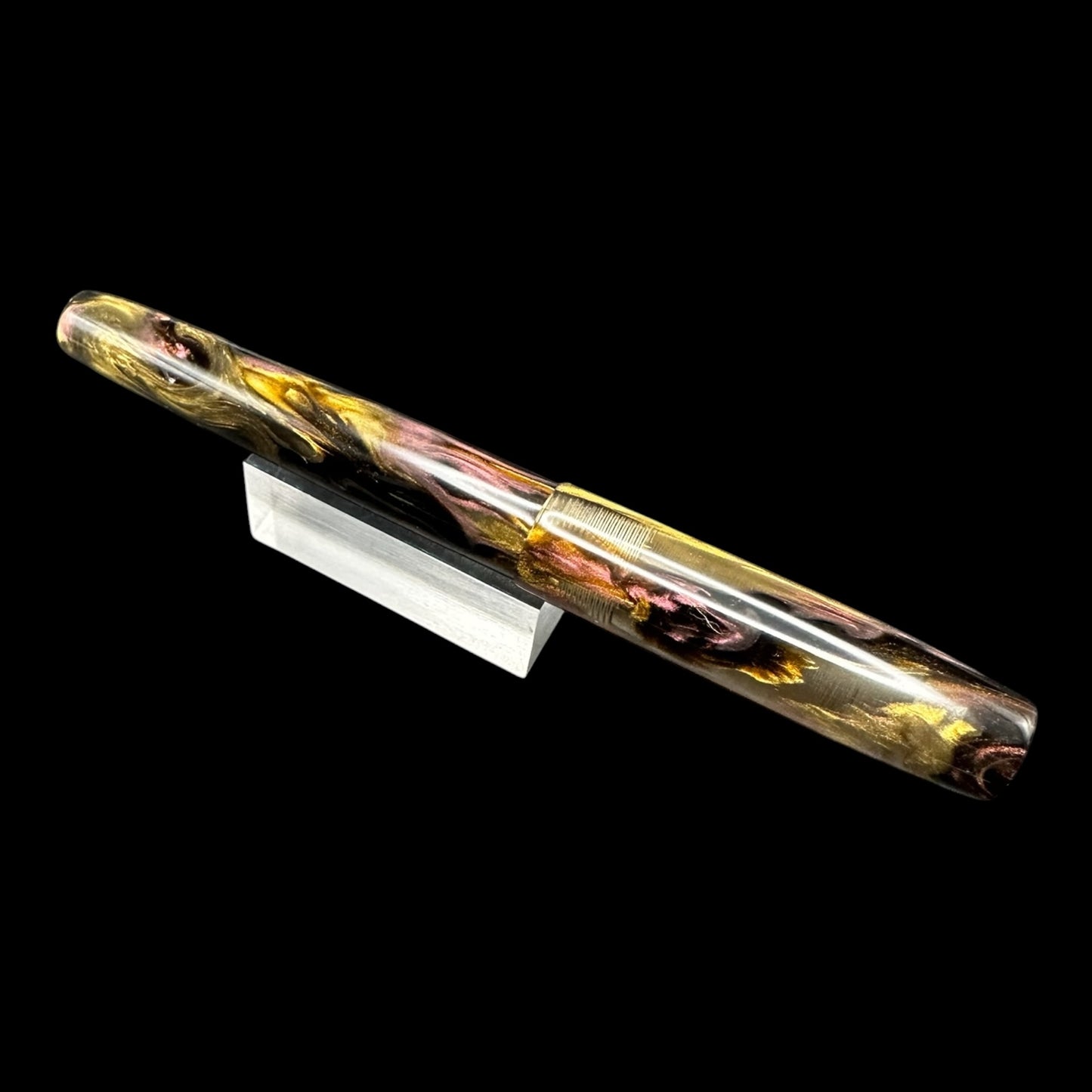RelicPens Rose Tortioseshell Resin Fountain Pen