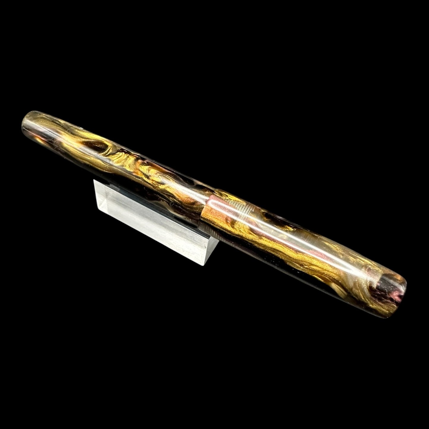 RelicPens Rose Tortioseshell Resin Fountain Pen