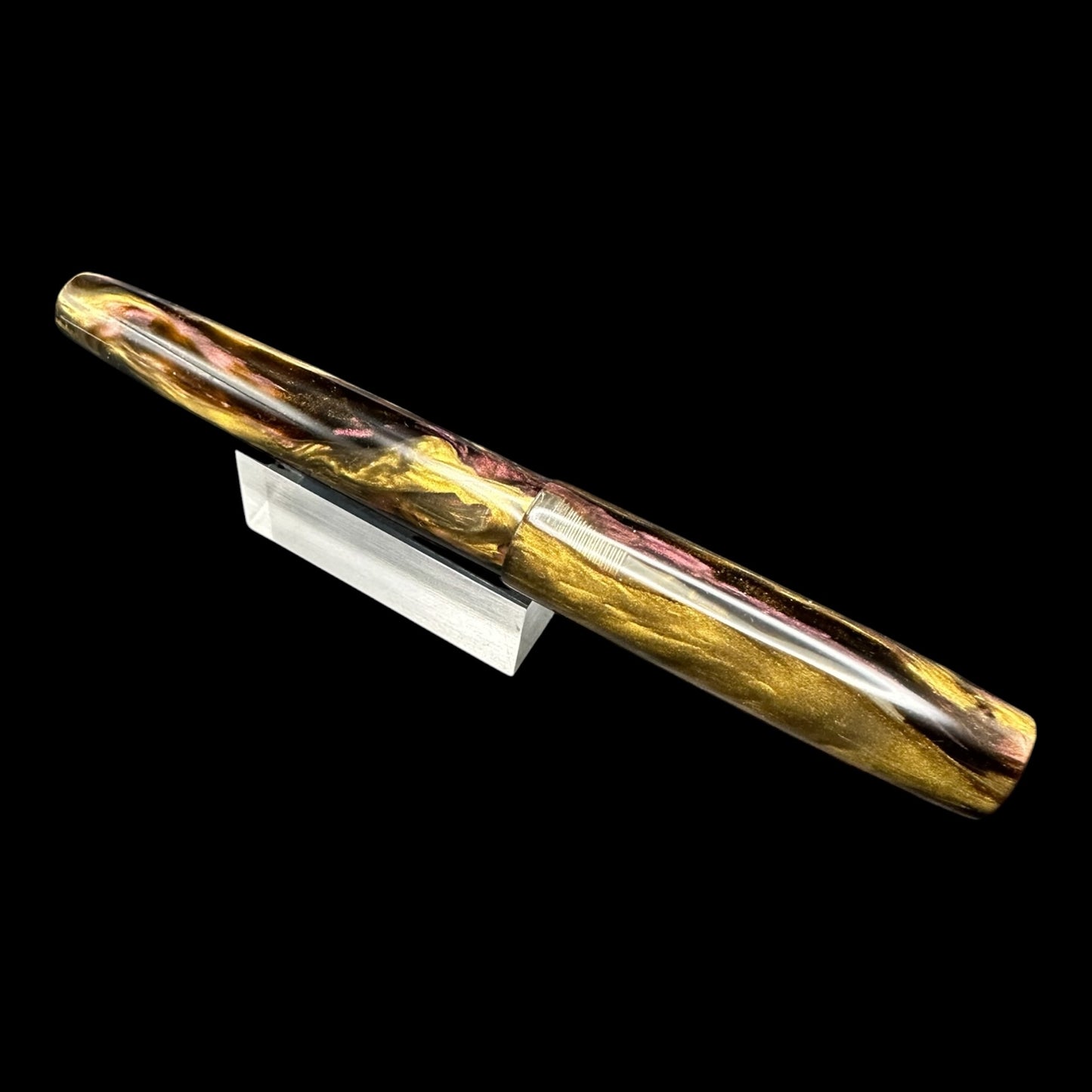 RelicPens Rose Tortioseshell Resin Fountain Pen