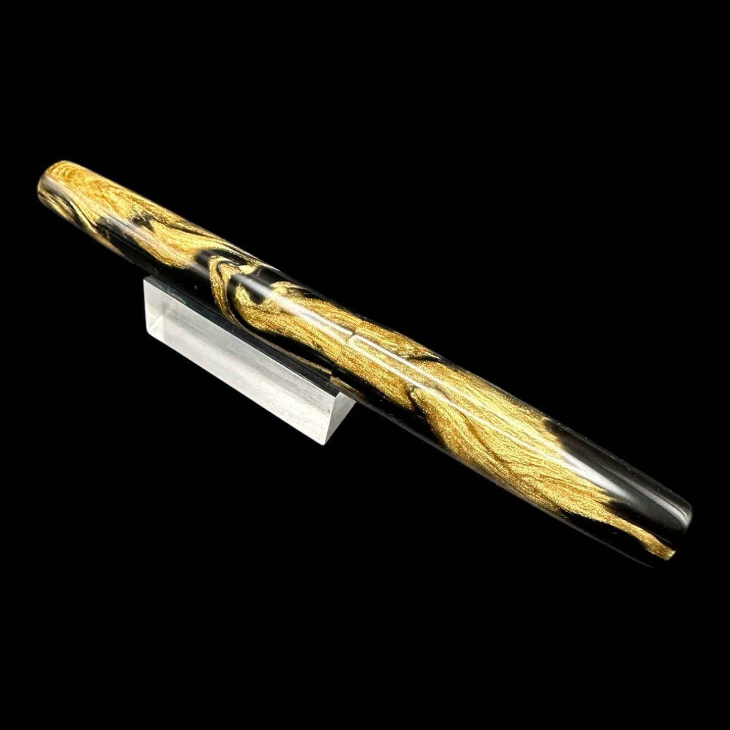 RelicPens Black Gold Fountain Pen