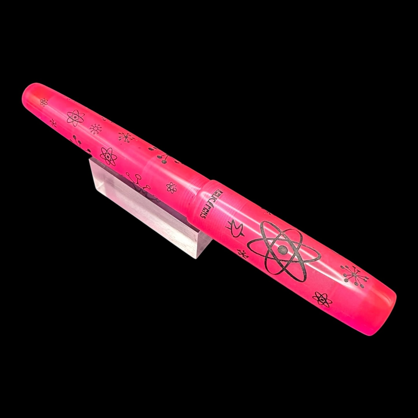 RelicPens Hot Pink Atomic Fifties Fountain Pen