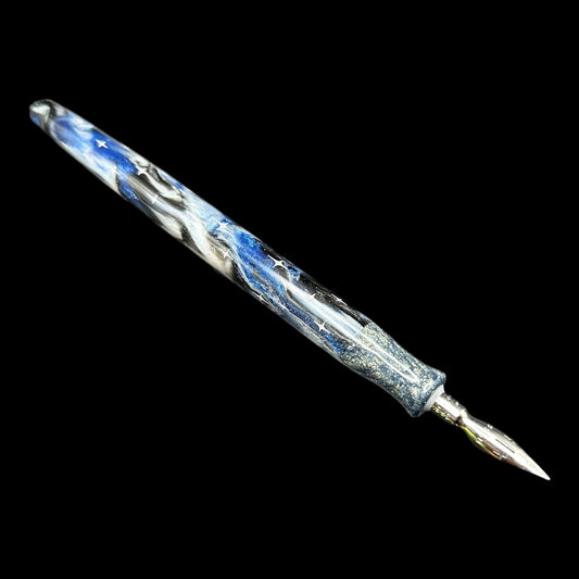 RelicPens Space Resin Large Starlight Nib Holder