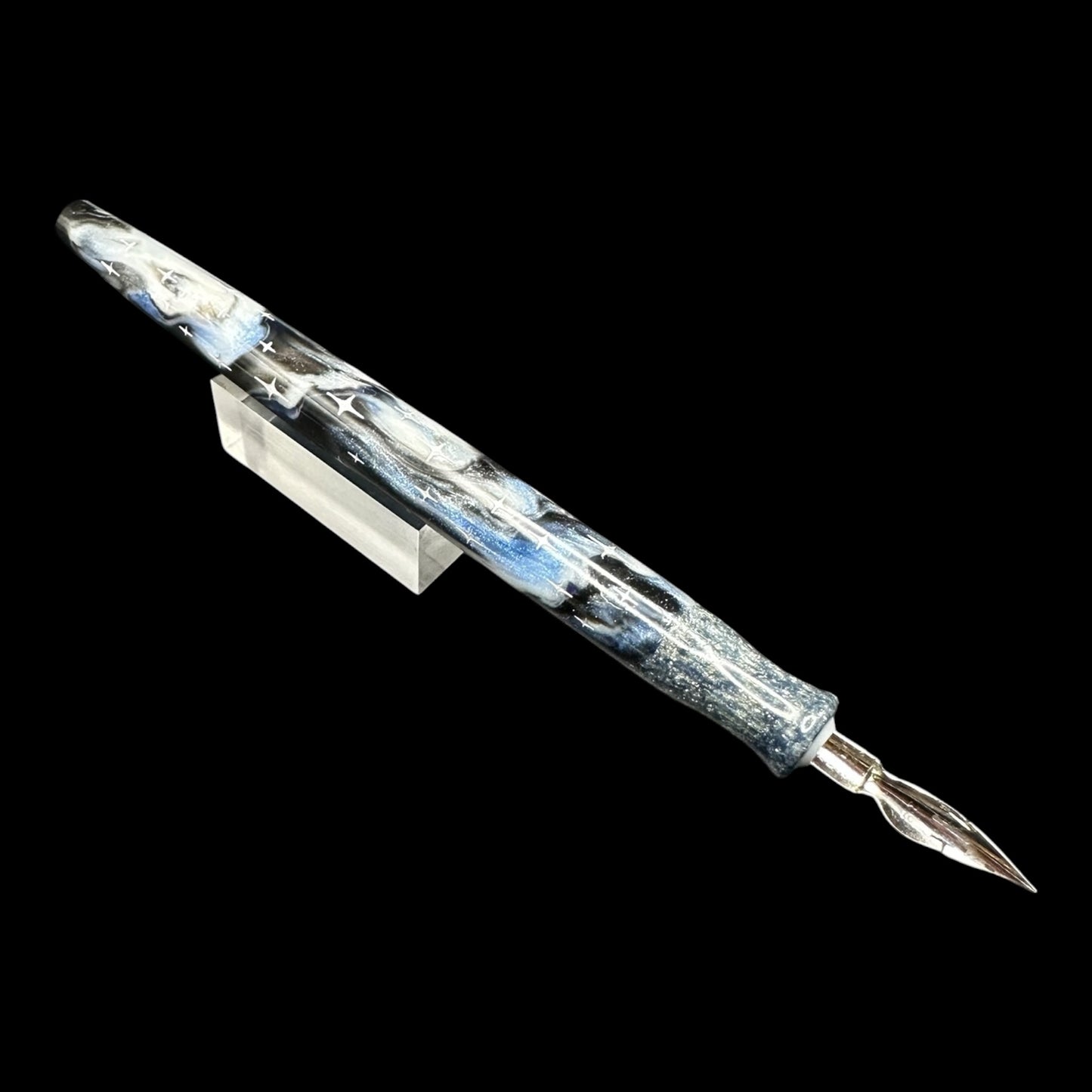 RelicPens Space Resin Large Starlight Nib Holder