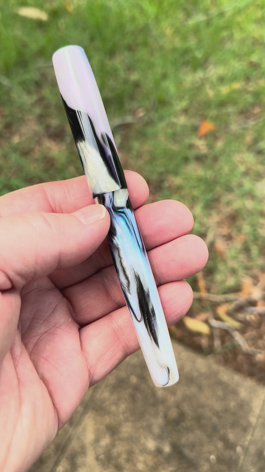 RelicPens Electric Pearl Abalone Fountain Pen