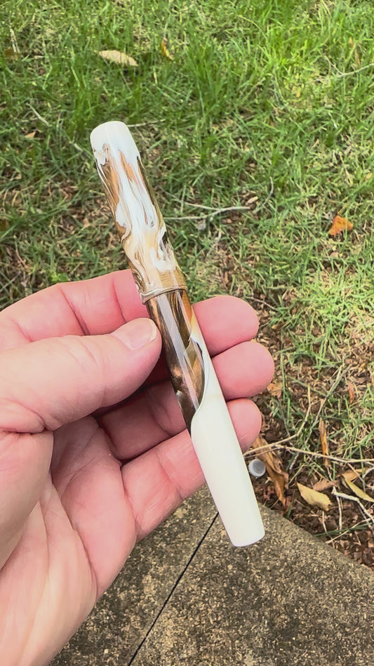RelicPens Little Coffee with my Cream Fountain Pen